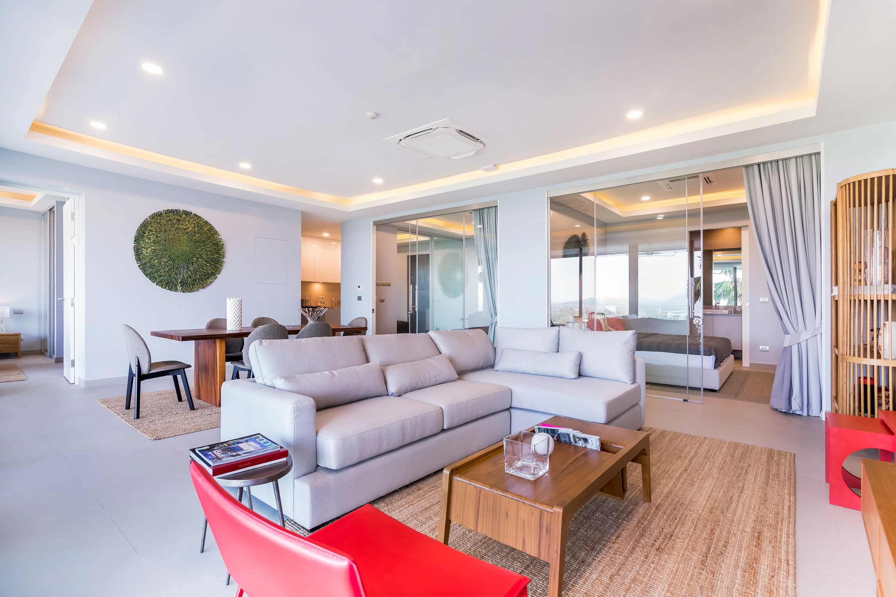 3 bedroom apartments, with sea view and near the sea in Andamaya Surin Bay project, on Thalang