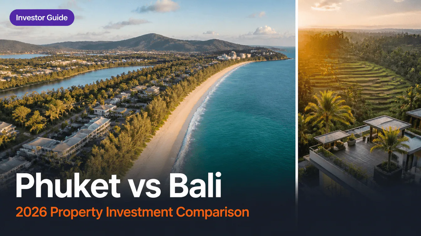 Phuket vs Bali Property Investment: 2026 Comparison