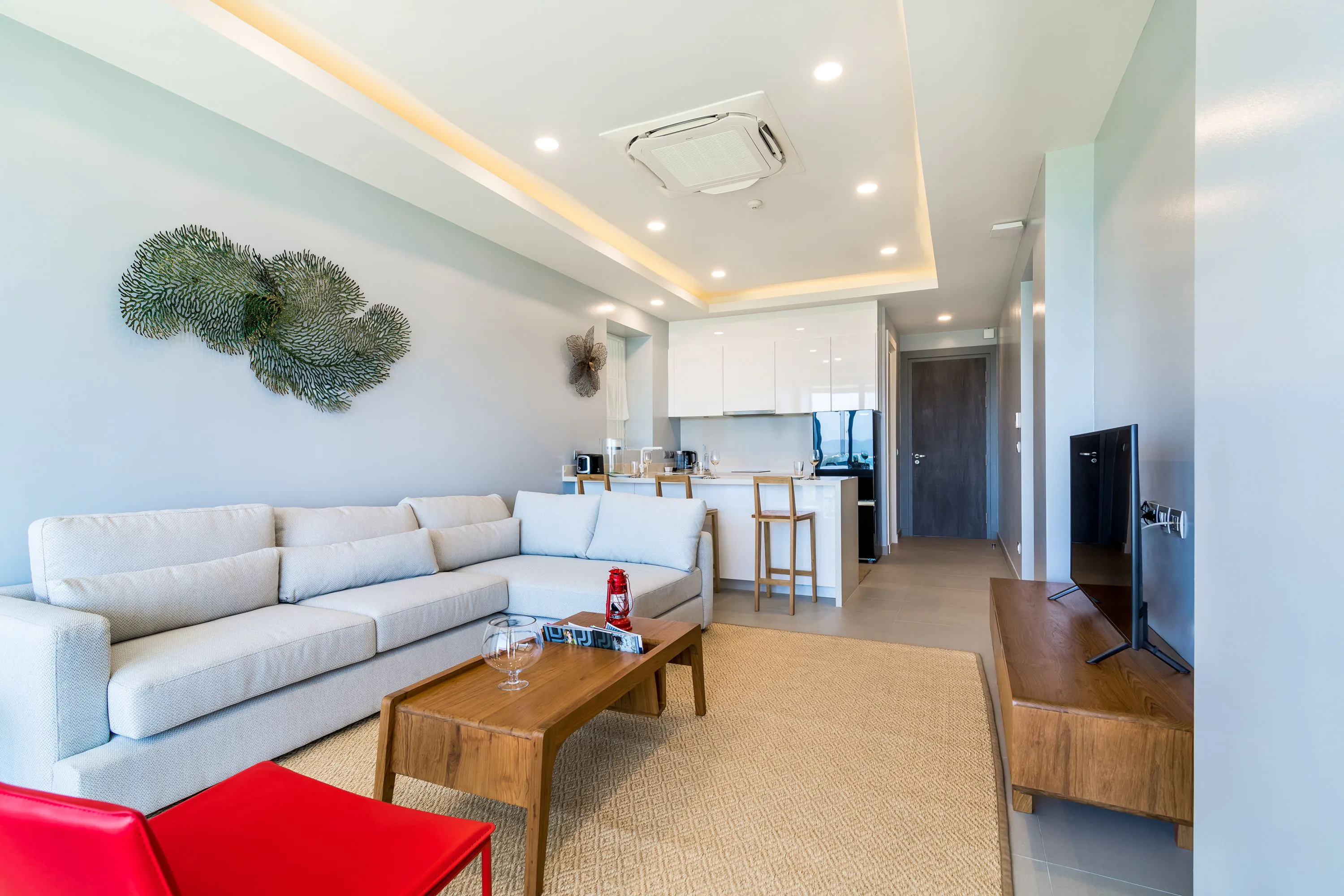 1 bedroom apartments, with sea view and near the sea in Andamaya Surin Bay project, on Thalang